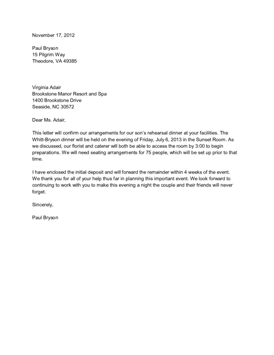 Business Letter Format 2020 Business Letter Format 3728