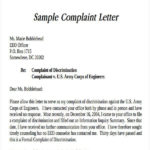 32 Complaint Letter Formats DOC PDF Free Premium