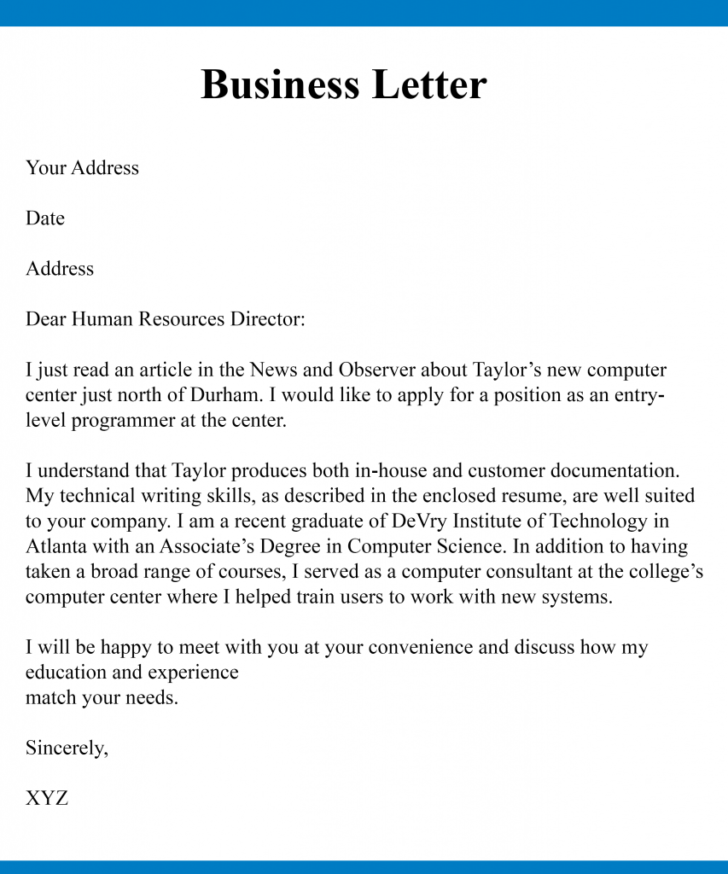 How To Start A Business Letter Greeting