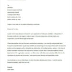 Business Cover Letter 10 Free Word PDF Format Download