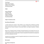 Business Introduction Letters Free Templates PDF WORD