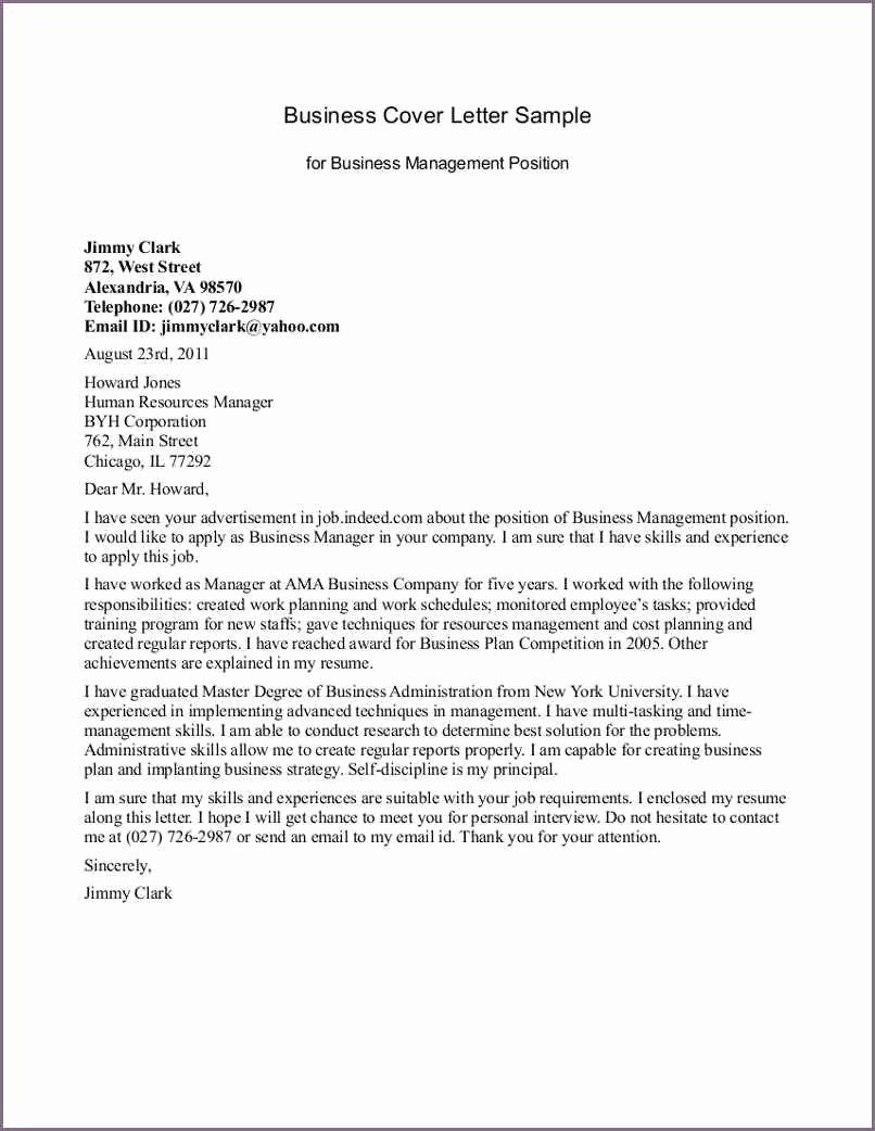 Formal Business Letter Apa - Business Letter Format