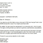EXAMPLE Business Letter Of Complaint