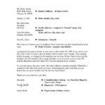 Formal Business Letter Template Task List Templates