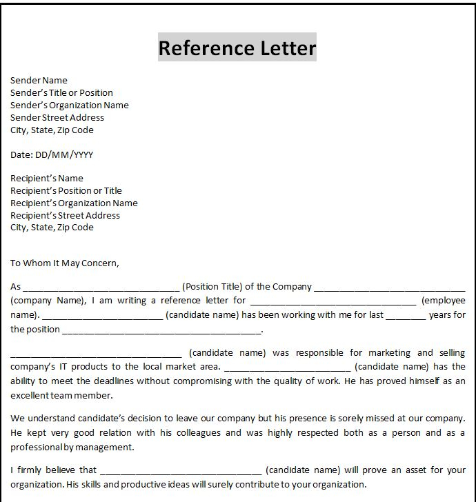 Formal Letter Template Microsoft Word Business Form 