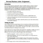 FREE 9 Sample Personal Business Letter Templates In PDF