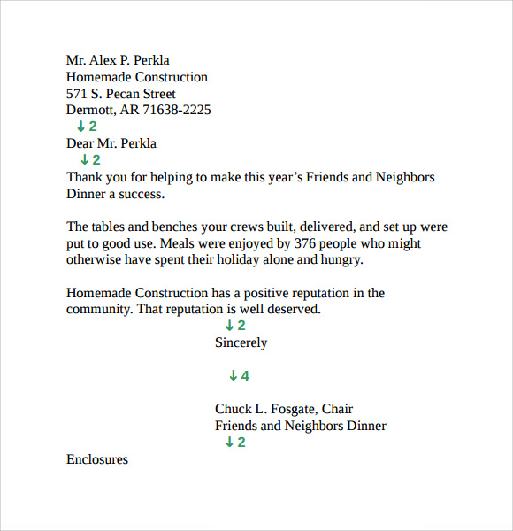 FREE 9 Sample Personal Business Letter Templates In PDF 