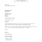 Gallery 1 Business Letter With Cc Business Letter