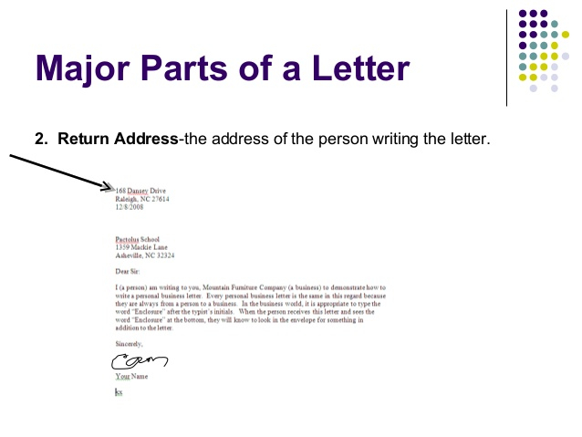 How To Address A Business Letter With Examples
