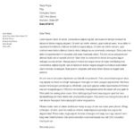 How To Format And Write A Simple Business Letter