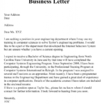 How To Start A Business Letter With Example