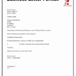 How To Write A Business Letter For A Company With Example