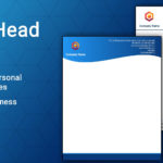 Letterhead Maker Business Letter Pad Template Logo For