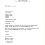 New Format For Business Letter With Enclosure And Cc