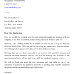 Sample Business Closing Letter To Clients Download
