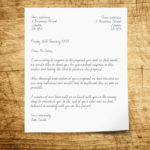 Writing A Business Letter How To Structure A Letter