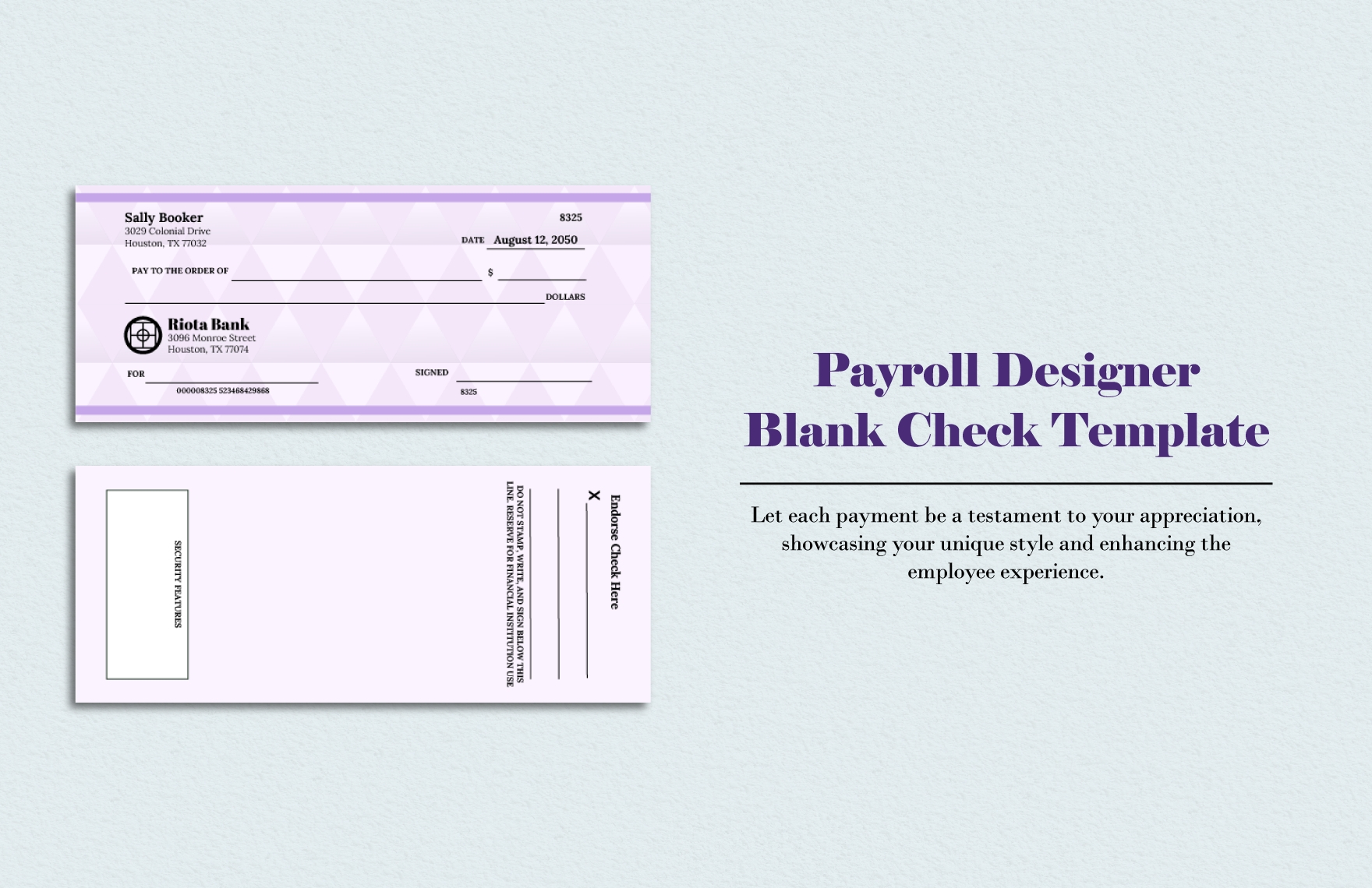 28 Blank Check Template DOC PSD PDF U0026 Vector Formats