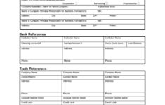 40 Free Credit Application Form Templates Samples