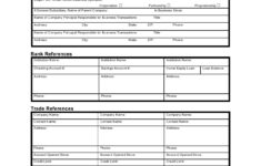 48 Blank Business Credit Application Templates 100 FREE