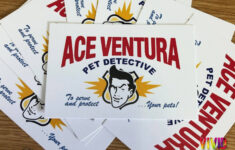 Ace Ventura Pet Detective 100 Printed Business Cards Film Prop Costume Fun Fancy Dress Party Halloween Jokes Jim Carrey Etsy