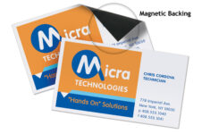 Amazon Avery Magnetic Printable Business Cards 2 X 3 5 Matte White 30 Blank Cards For Inkjet Printers 08374 Business Card Stock Office Products