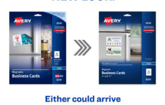 Amazon Avery Magnetic Printable Business Cards 2 X 3 5 Matte White 30 Blank Cards For Inkjet Printers 08374 Business Card Stock Office Products