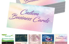 Amazon MilSall 200PCS Custom Business Cards Printable Personalized Business Cards With Logo Name Picture Customized Personal Business Cards Business Supplies For Small Business 3 5 2 Office Products