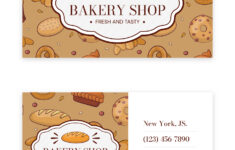 Bakery Business Card Free Google Docs Template Gdoc io