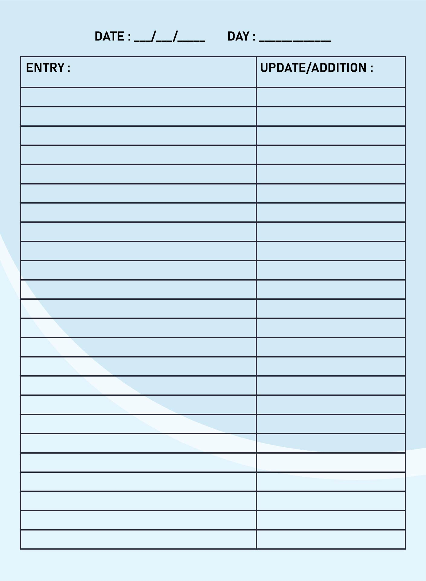 Small Business Free Printable Order Forms For Crafts
