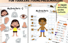 Body Parts Busy Book Etsy