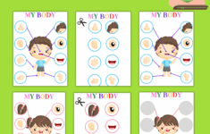 Body Parts Matching Activity Printable Toddler Busy Book Pages Learning Binder Activity Pages Made By Teachers