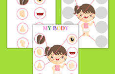 Body Parts Matching Activity Printable Toddler Busy Book Pages Learning Binder Activity Pages Made By Teachers