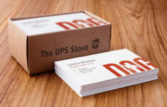 Business Cards Business Card Template And Printing The UPS Store Located In Tallahassee At 206 S Woodward Ave