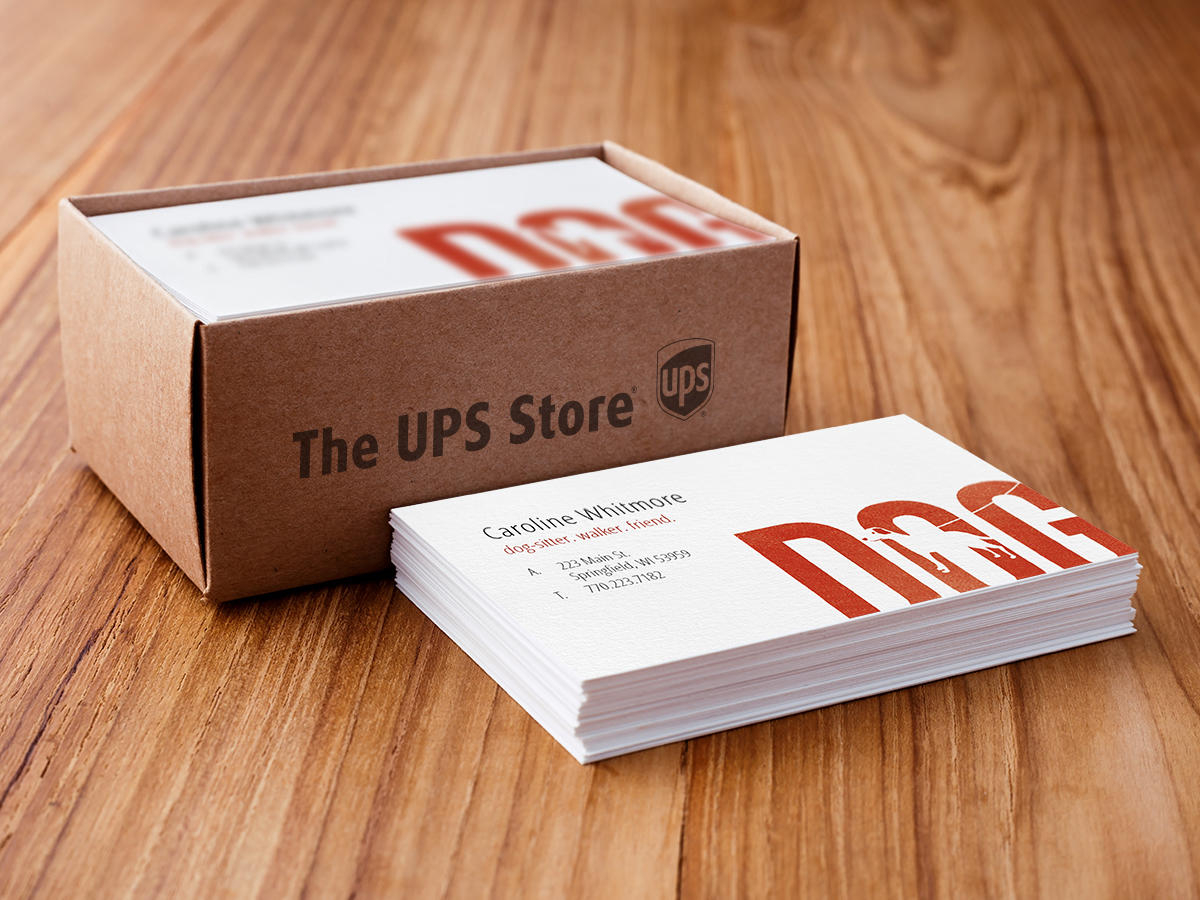 Business Cards Business Card Template And Printing The UPS Store Located In Tallahassee At 206 S Woodward Ave