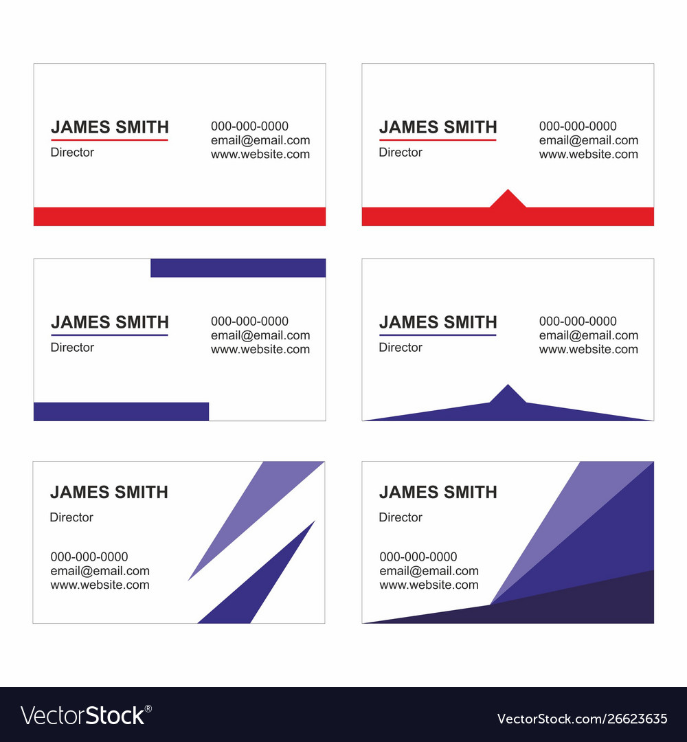 Free Printable Blank Business Card Template