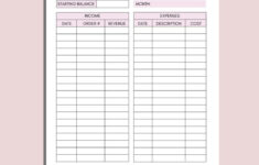 Business Expense Tracker Small Business Income Expense Tracker Small Business Organizer Budget Overview Business Budget A4 A5 LETTER Etsy