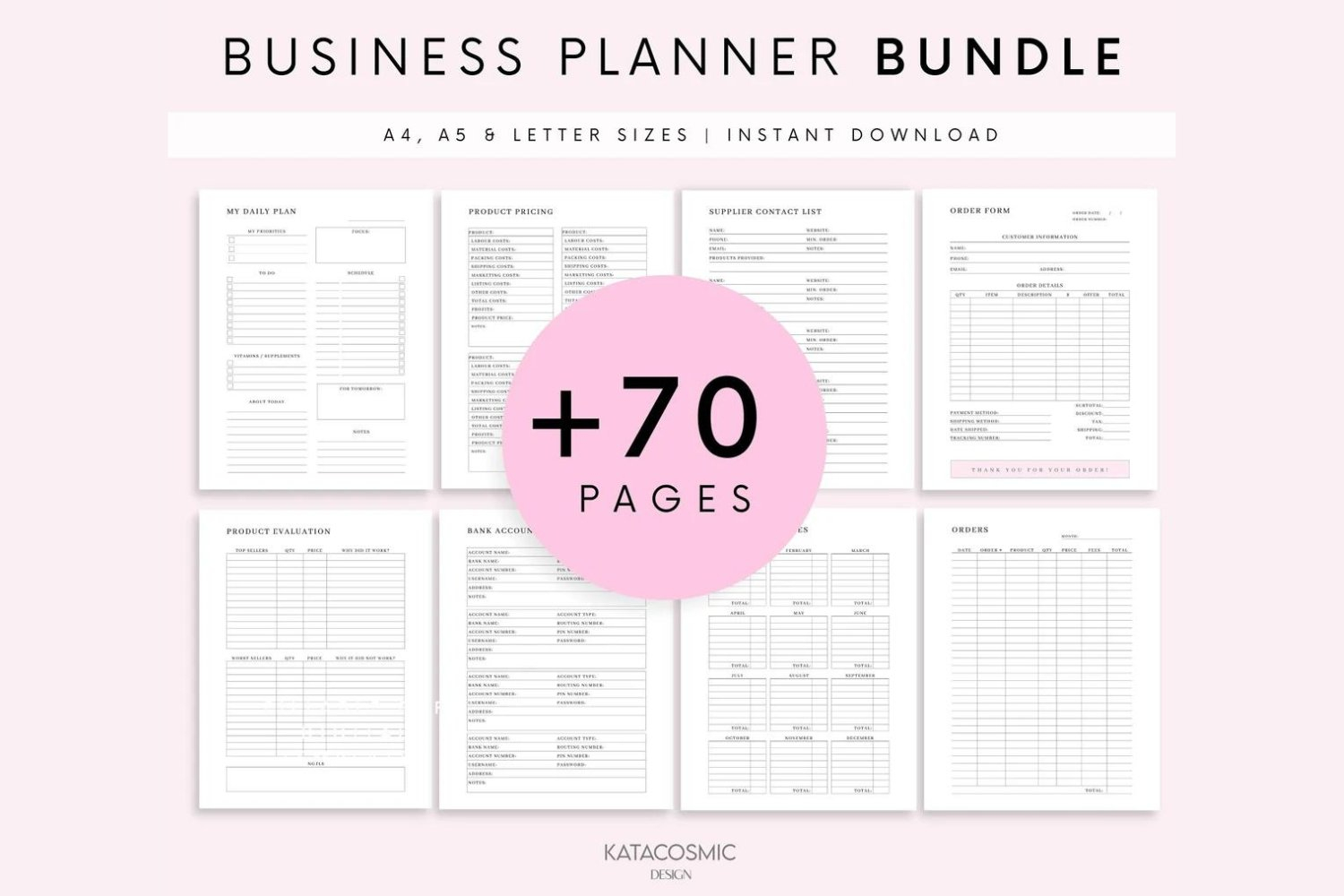 BUSINESS PLANNER BUSINESS ORGANIZER BUSINESS BINDER