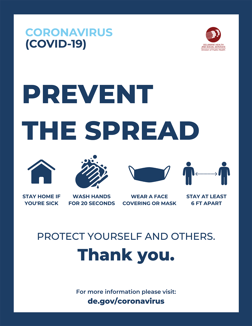 Business Printable Signs Delaware s Coronavirus Official Website