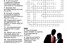 Business Terms Crossword WordMint