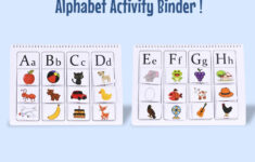 Busy Books Alphabet Learning Velcro Binder Children Activity Learning Kiddy Kingdom