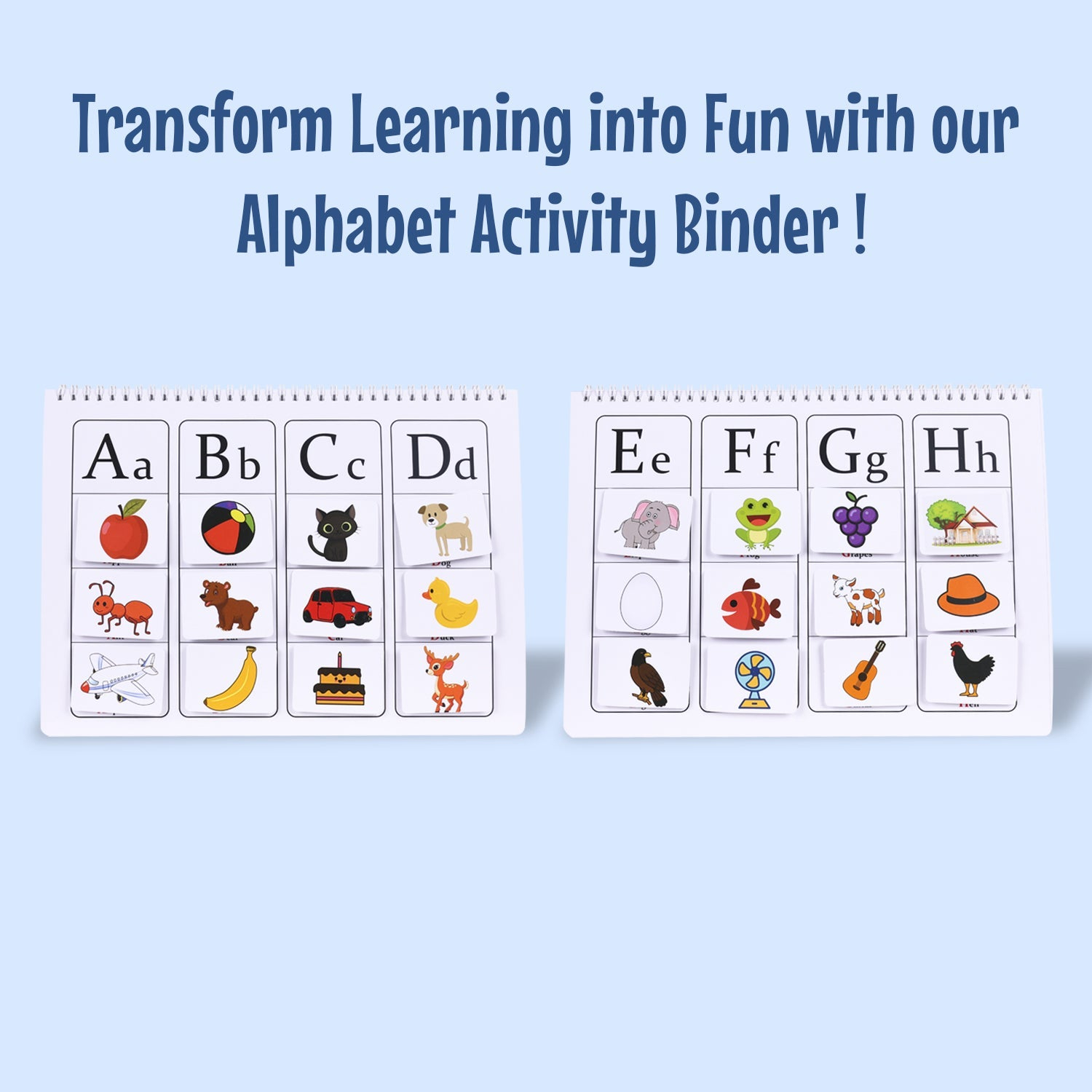 Alphabet Busy Book Printable