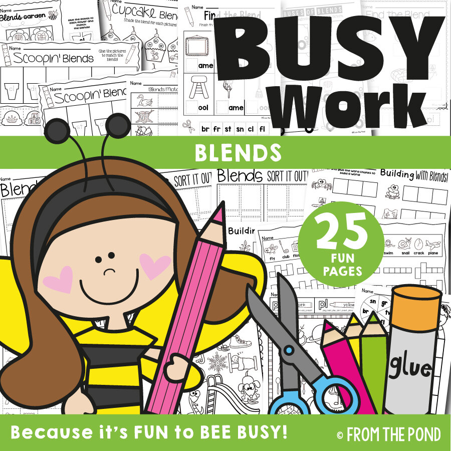Free Printable Busy Work For Students
