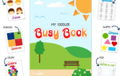 Check Out This Printable DIY Quiet Book For Toddlers My Silly Squirts