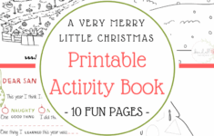 Christmas Printable Activity Book