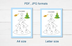 Christmas Printable Activity Busy Book For Preschool PDF JPG