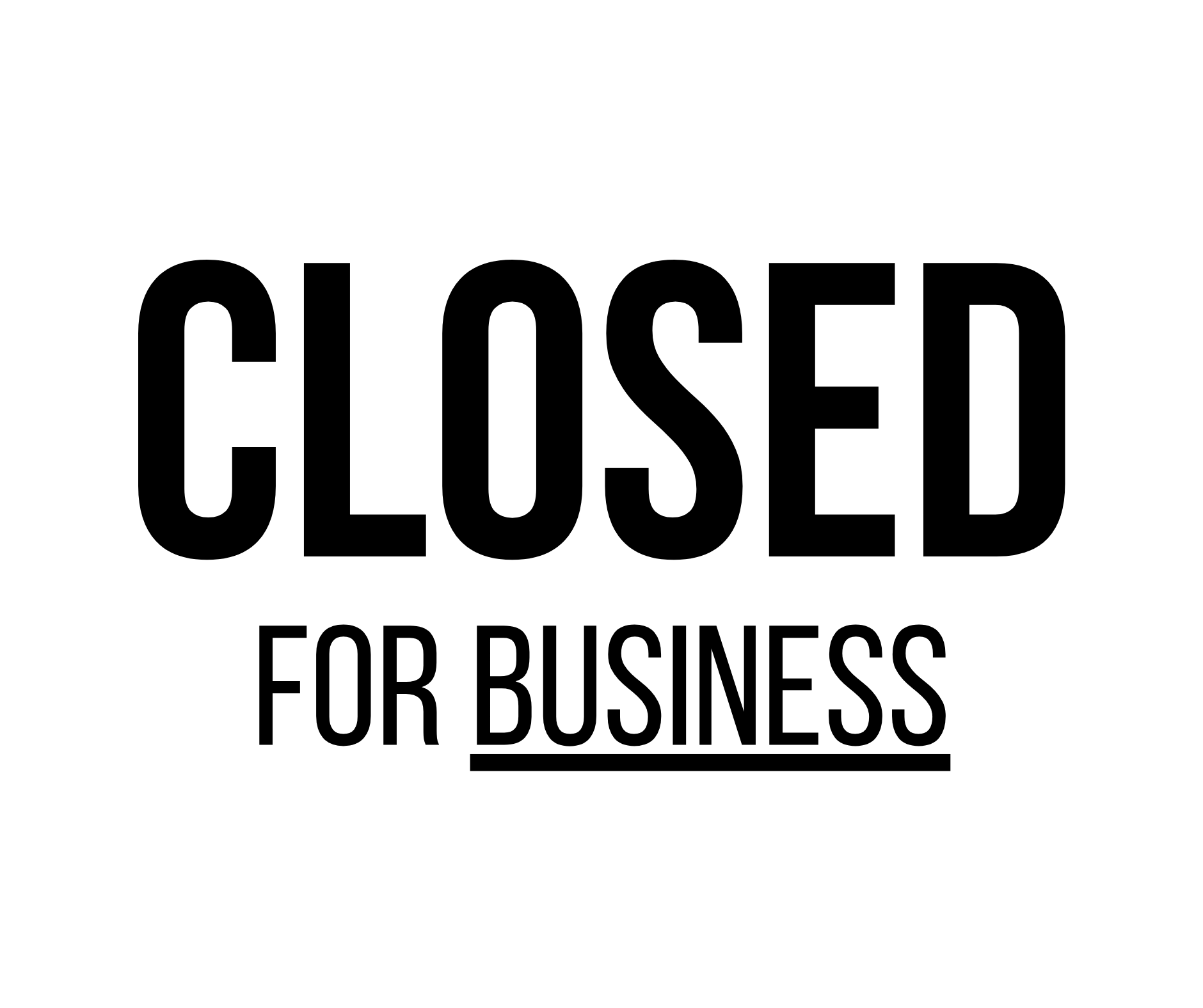 Free Printable Closed Signs For Businesses