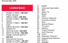 Comcast XFINITY Cable Lineup City Of Somerville