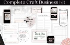 Complete Craft Business Planner Kit Printables And Template