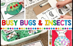 Creepy Crawly Bugs Insects Activities Preschool Kindergarten
