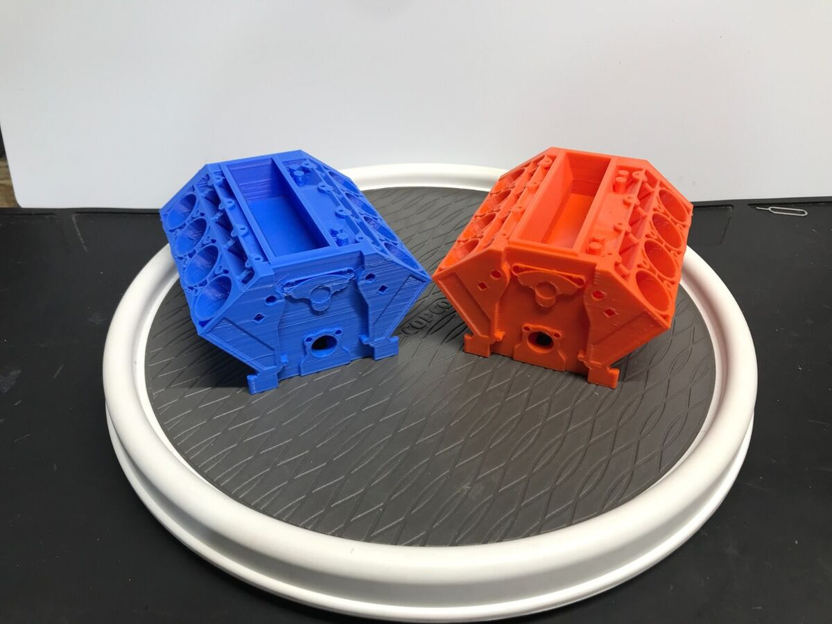Custom 3d Printed V8 Engine Block Business Card Holder Chevy Or Ford FREE S H EBay